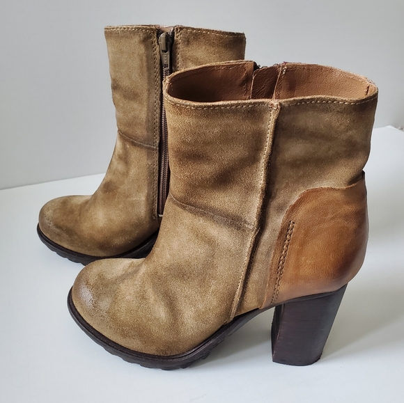 Rebels Womens Tan Boots 38/7.5 - Picture 4 of 12